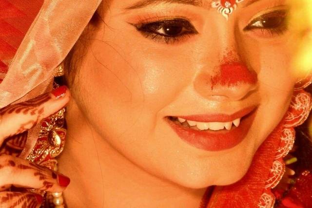Bridal makeup