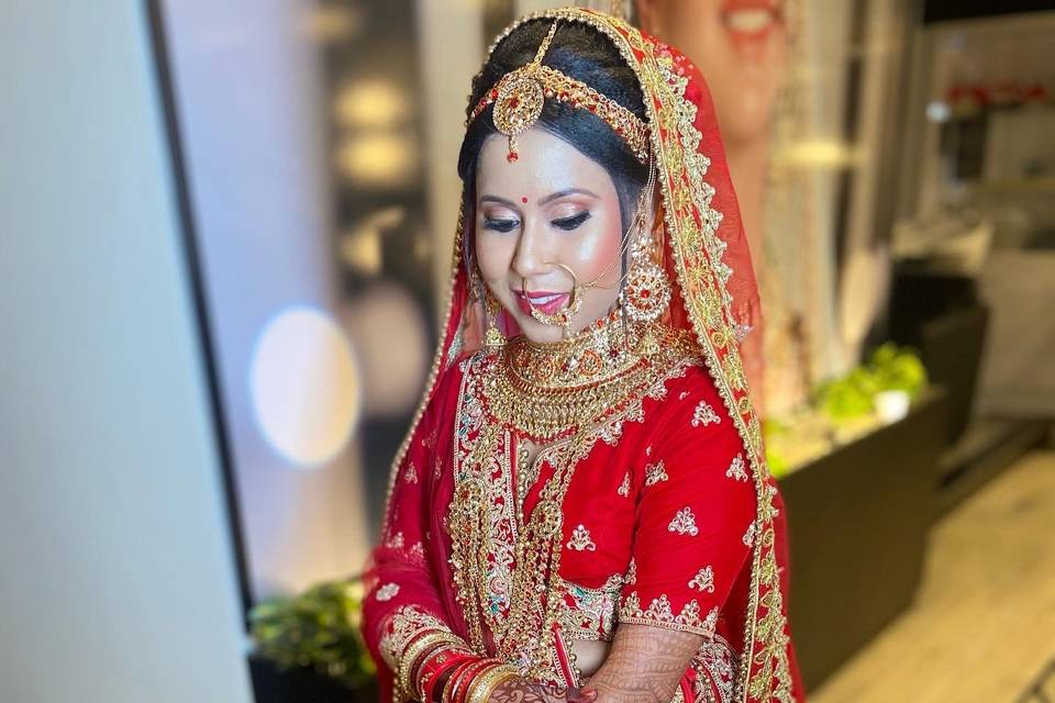 Bridal makeup