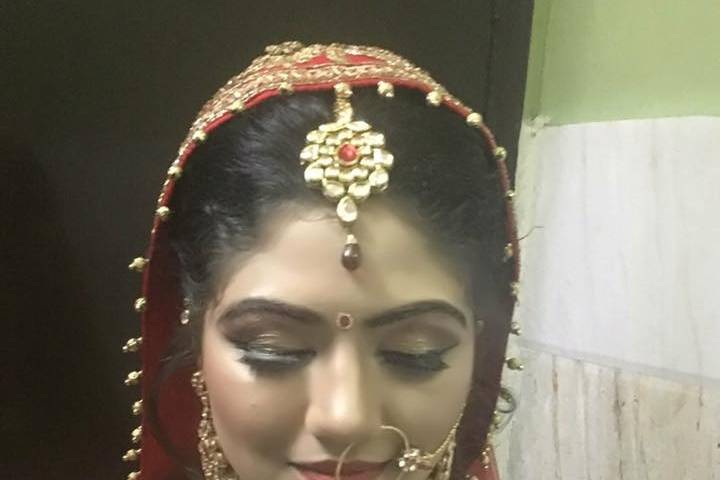 Bridal makeup