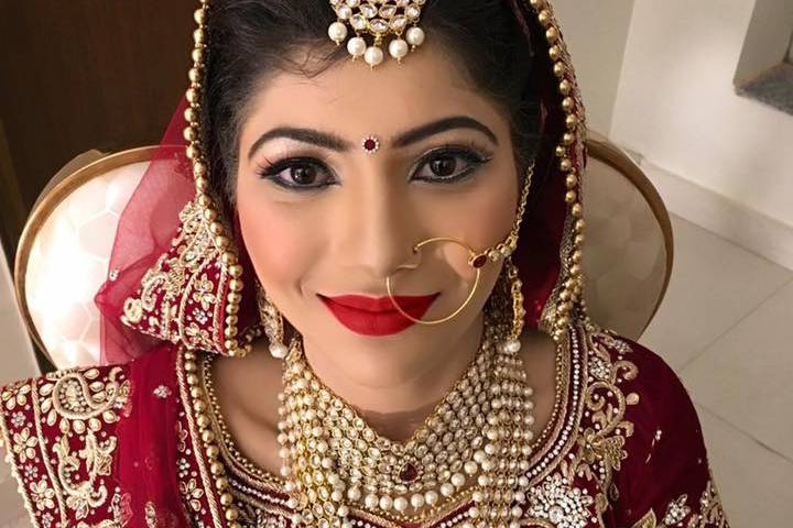 Bridal makeup