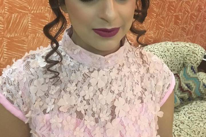 Bridal makeup