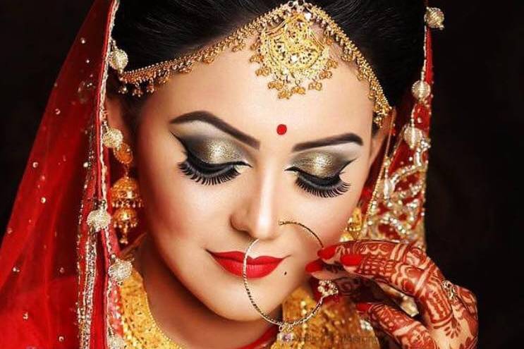 Bridal makeup