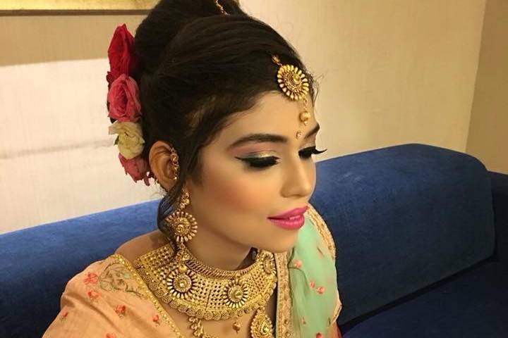 Bridal makeup