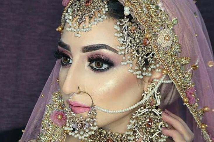 Bridal makeup