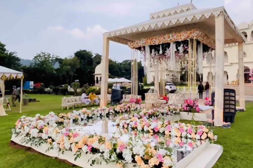 Swiz canopy Wedding Mandap