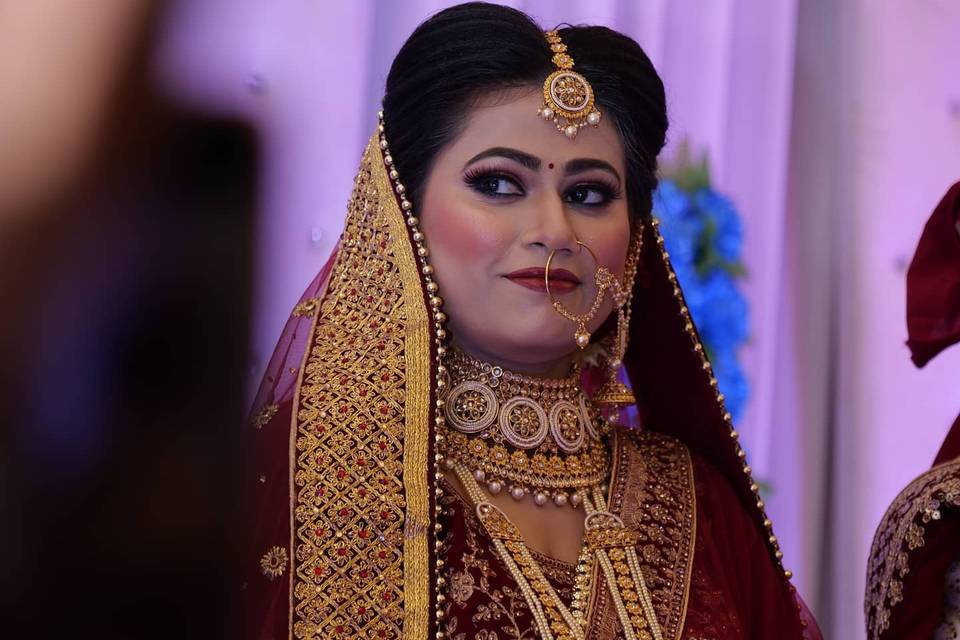 Bridal makeup