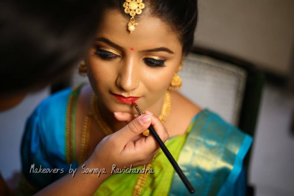 Bridal Makeover By Sowmya