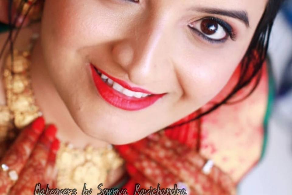 Bridal Makeover By Sowmya