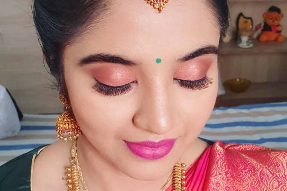 Bridal Makeover By Sowmya