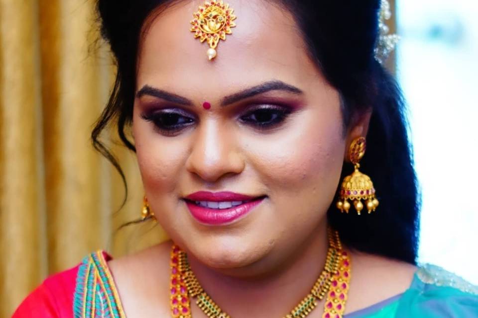 Bridal Makeover By Sowmya