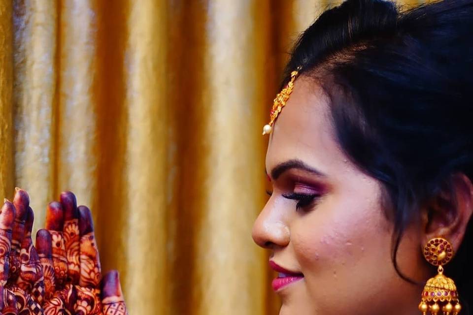 Bridal Makeover By Sowmya