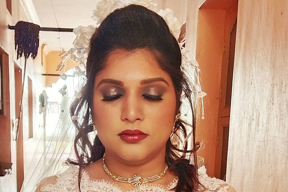 Bridal Makeover By Sowmya