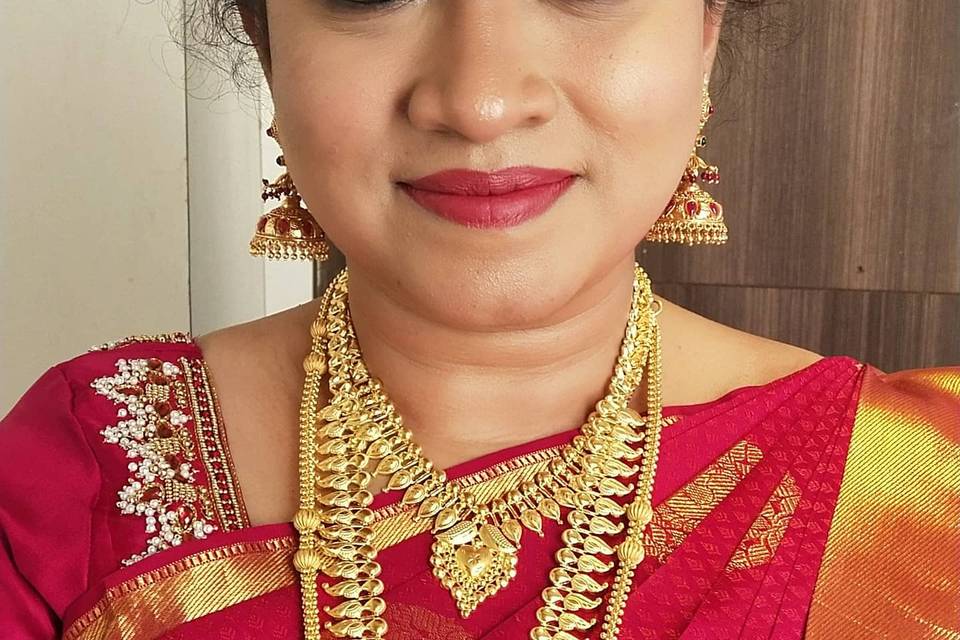 Bridal Makeover By Sowmya