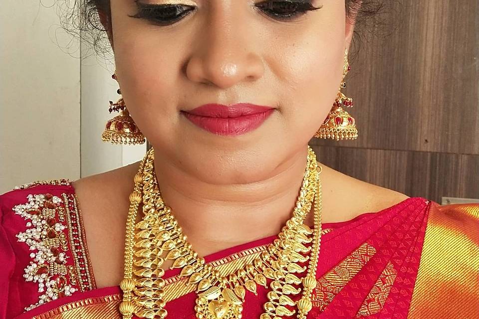 Bridal Makeover By Sowmya