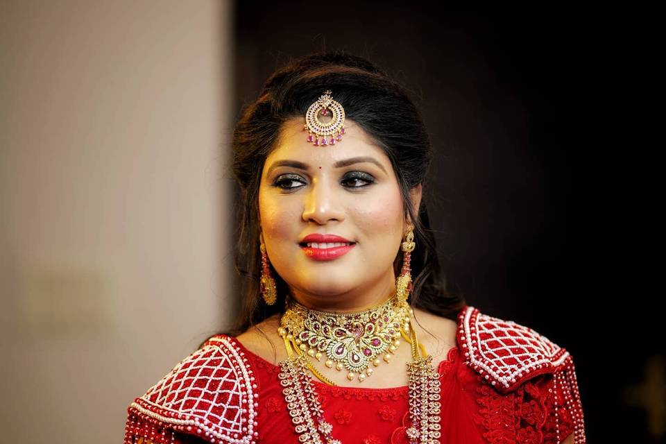 Bridal Makeover By Sowmya