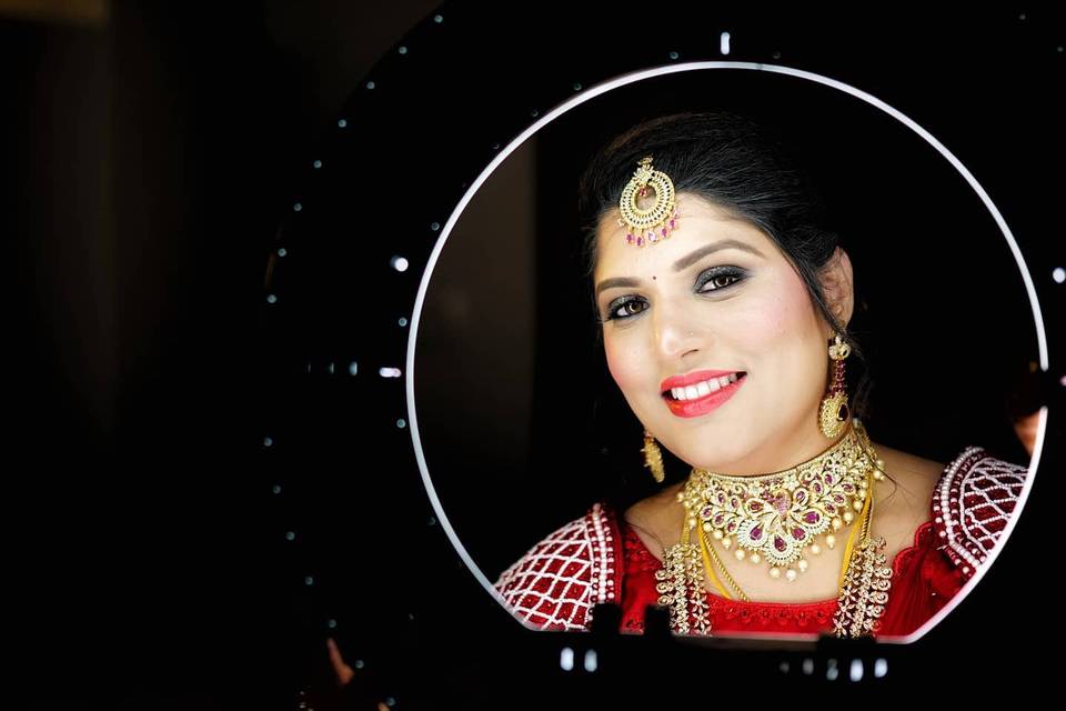 Bridal Makeover By Sowmya