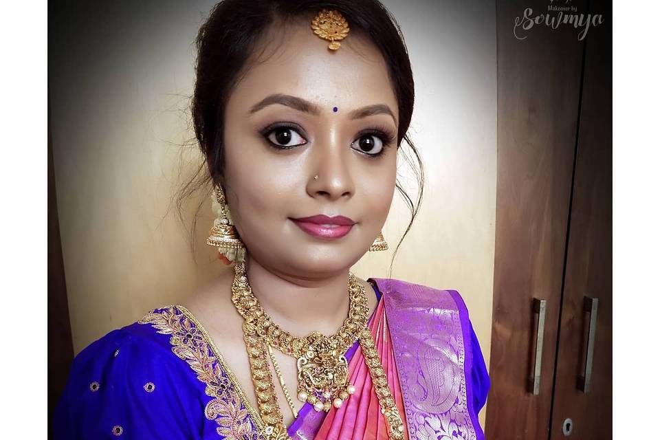 Bridal Makeover By Sowmya