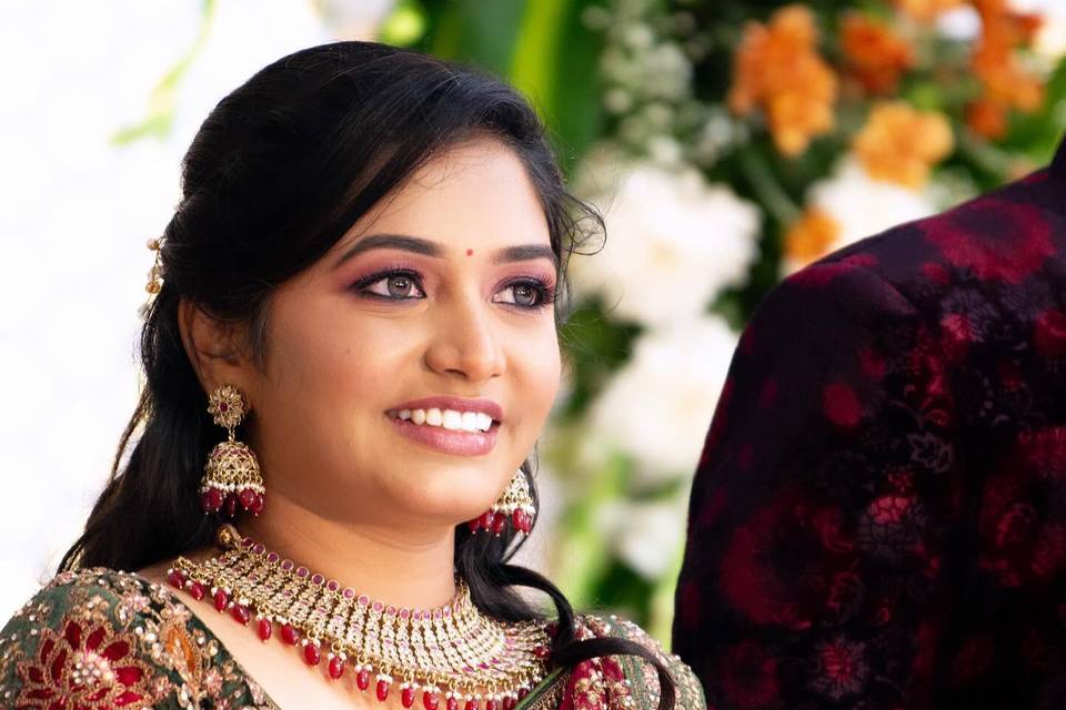 Bridal Makeover By Sowmya