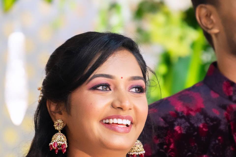 Bridal Makeover By Sowmya