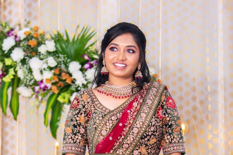 Bridal Makeover By Sowmya