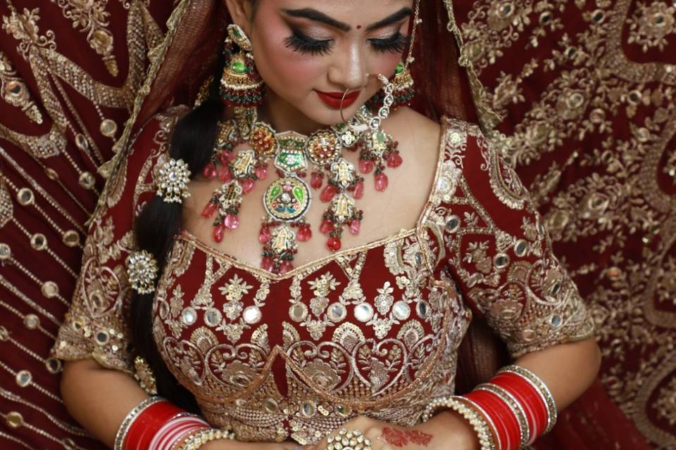 Bridal look