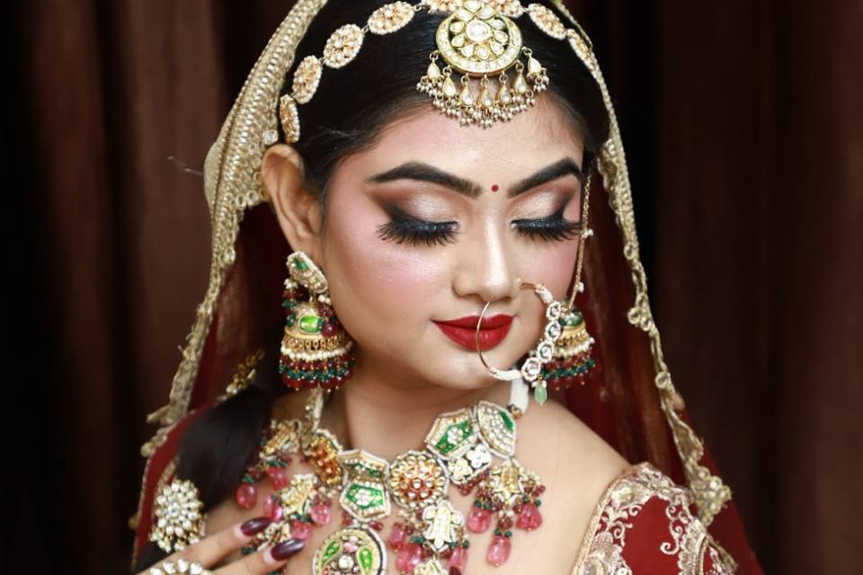 Bridal look