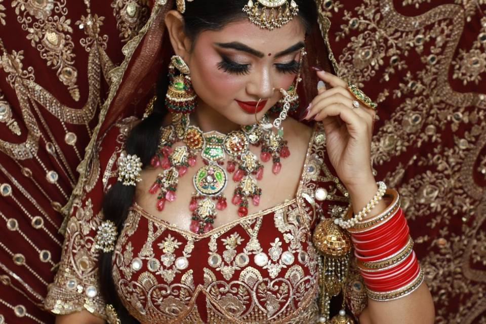 Bridal look