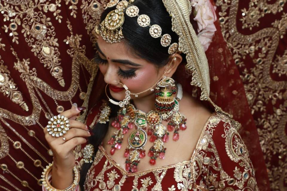 Bridal look