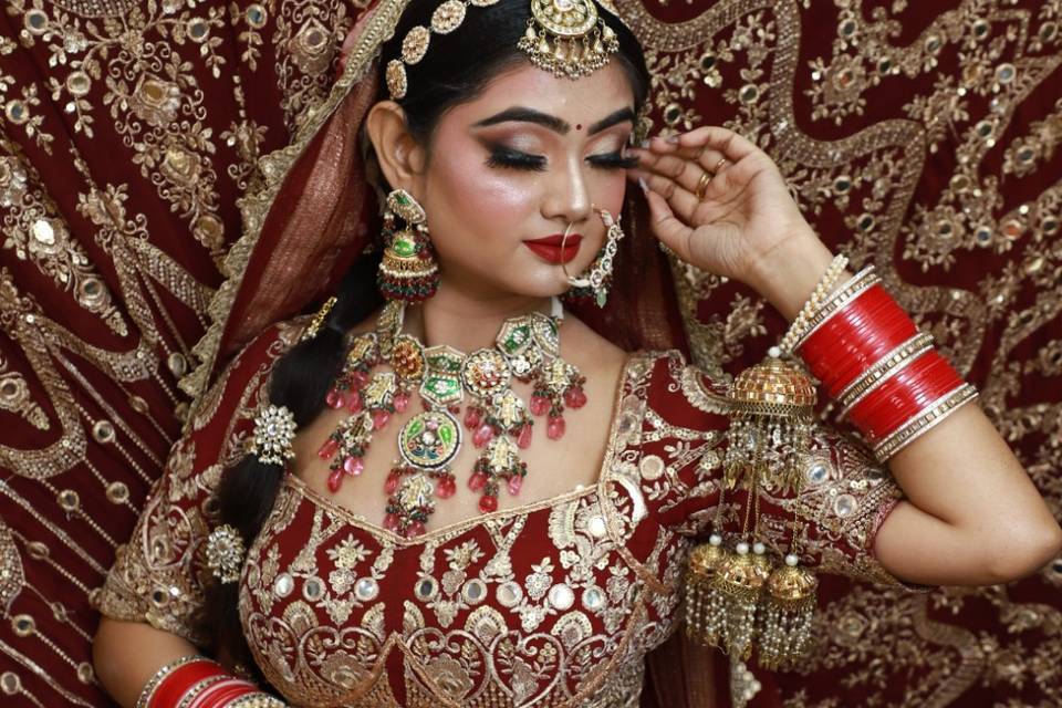 Bridal look