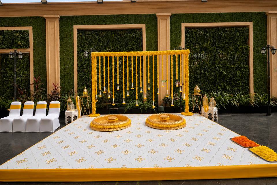 Haldi decor
