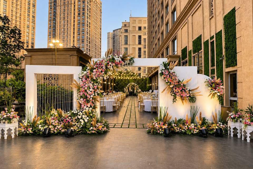 Entrance decor