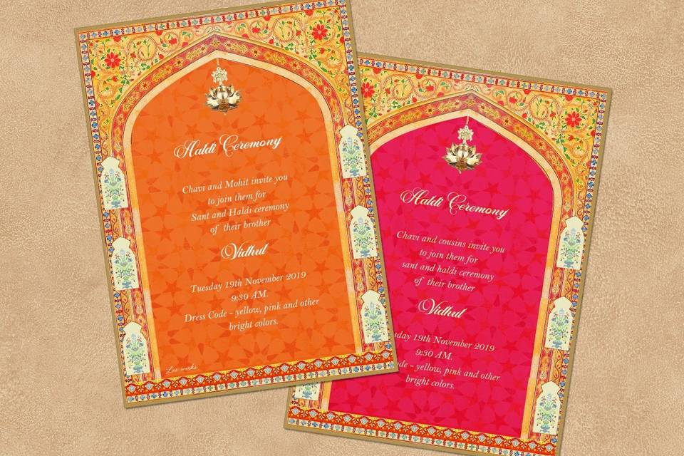 Wedding e-invites