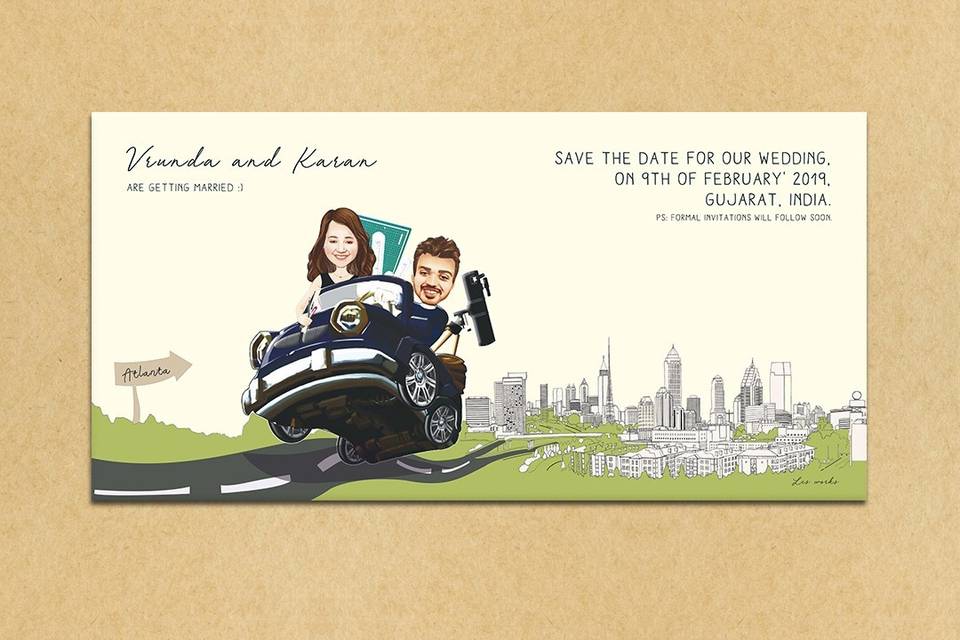 Wedding invite