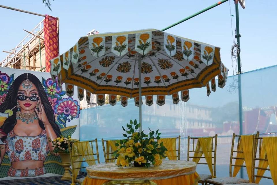 Haldi decor