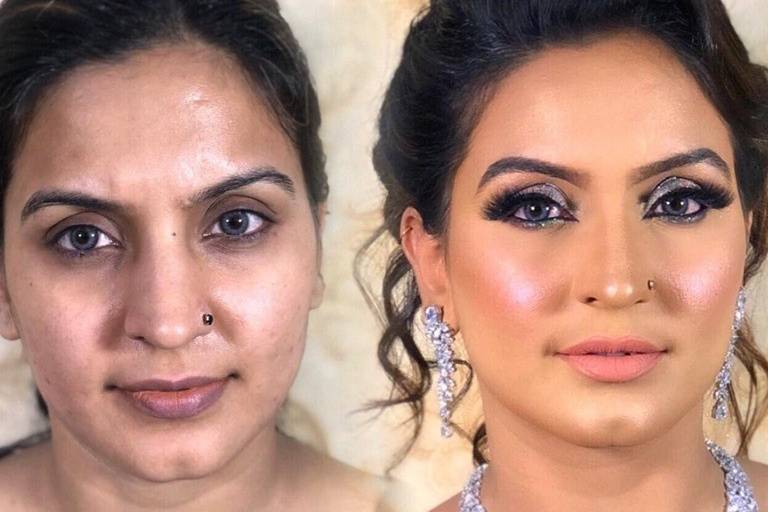 Bridal makeup