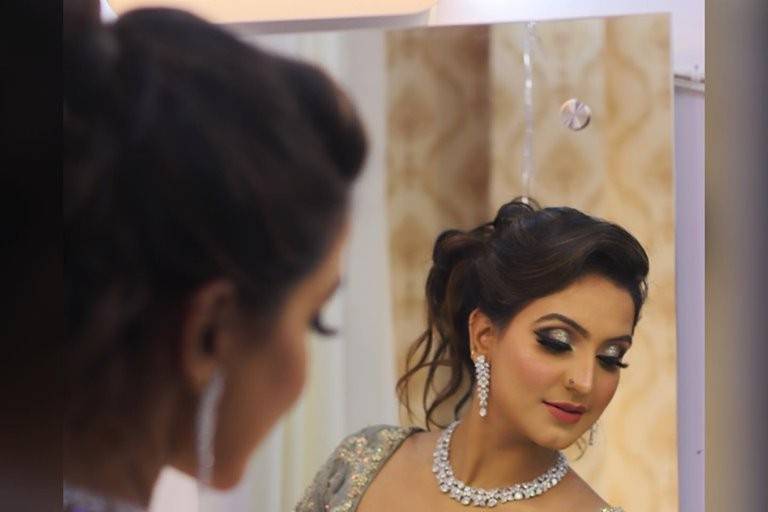 Bridal makeup