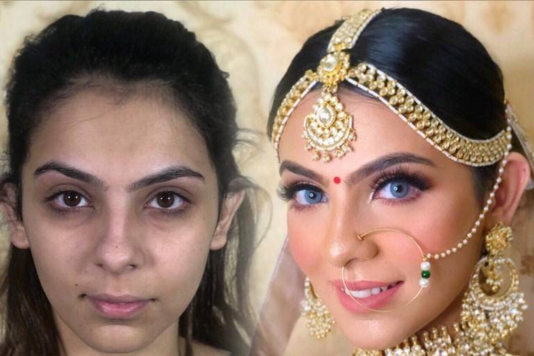 Bridal makeup