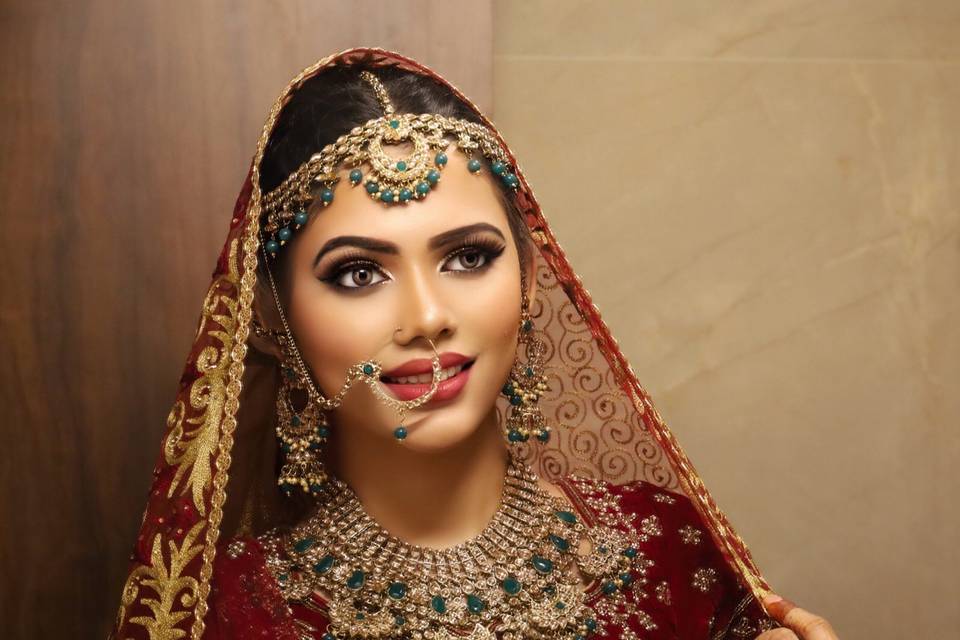 Bridal makeup