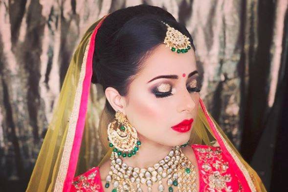 Bridal makeup