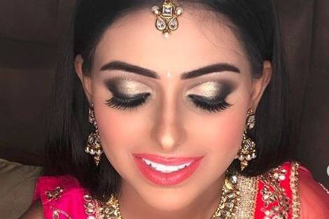 Bridal makeup