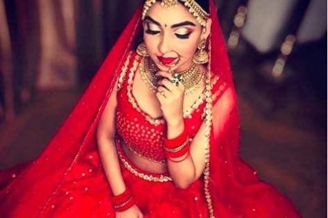 Bridal makeup