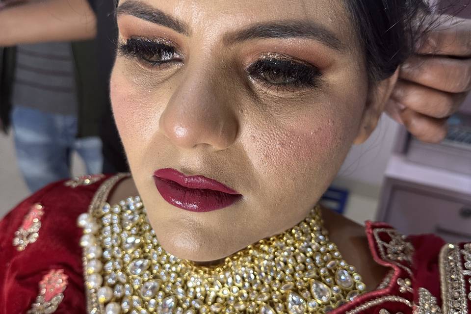 Wedding makeup