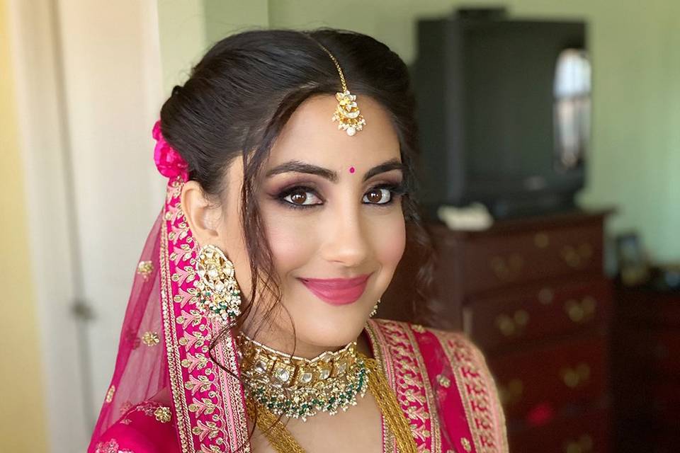 Bridal makeup