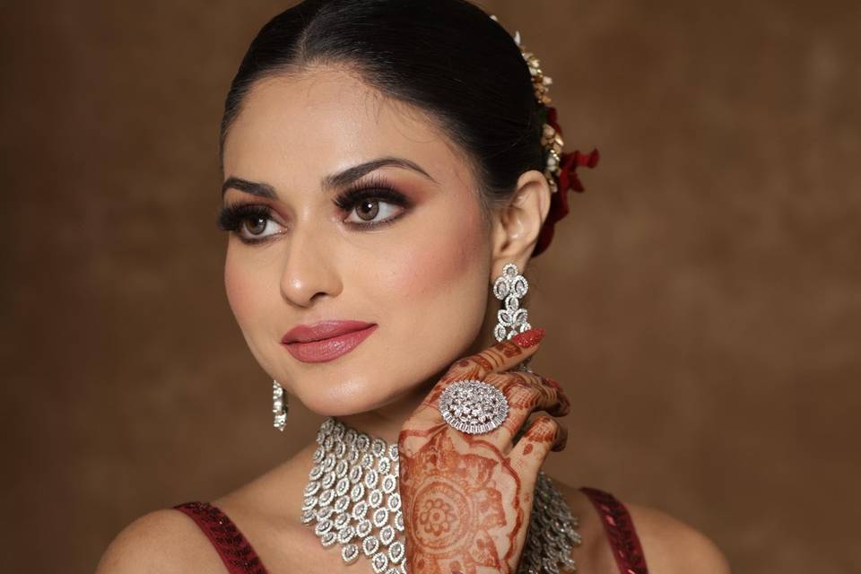 Bridal makeup