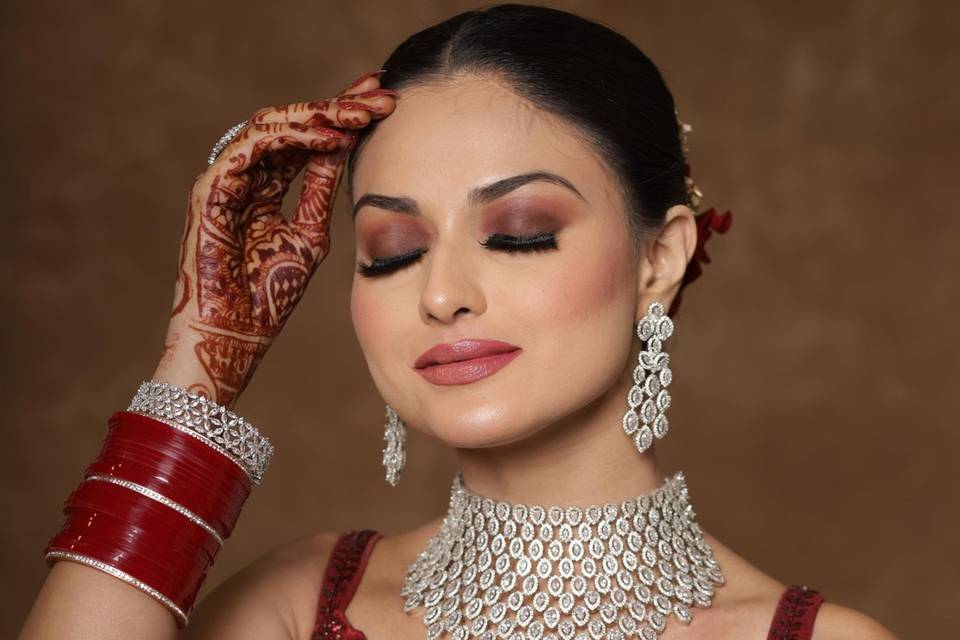 Bridal makeup