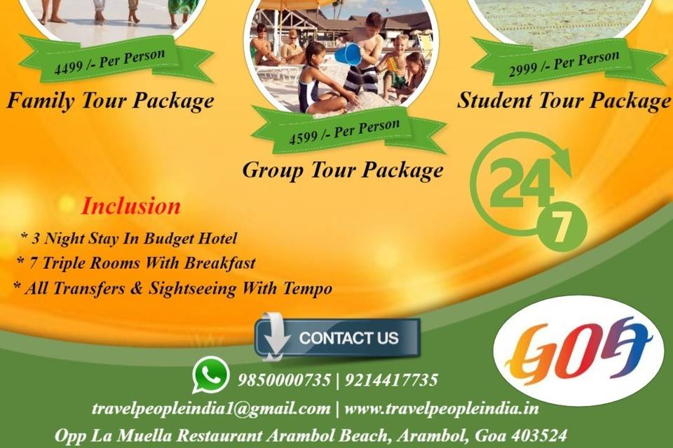 Goa Tour Packages