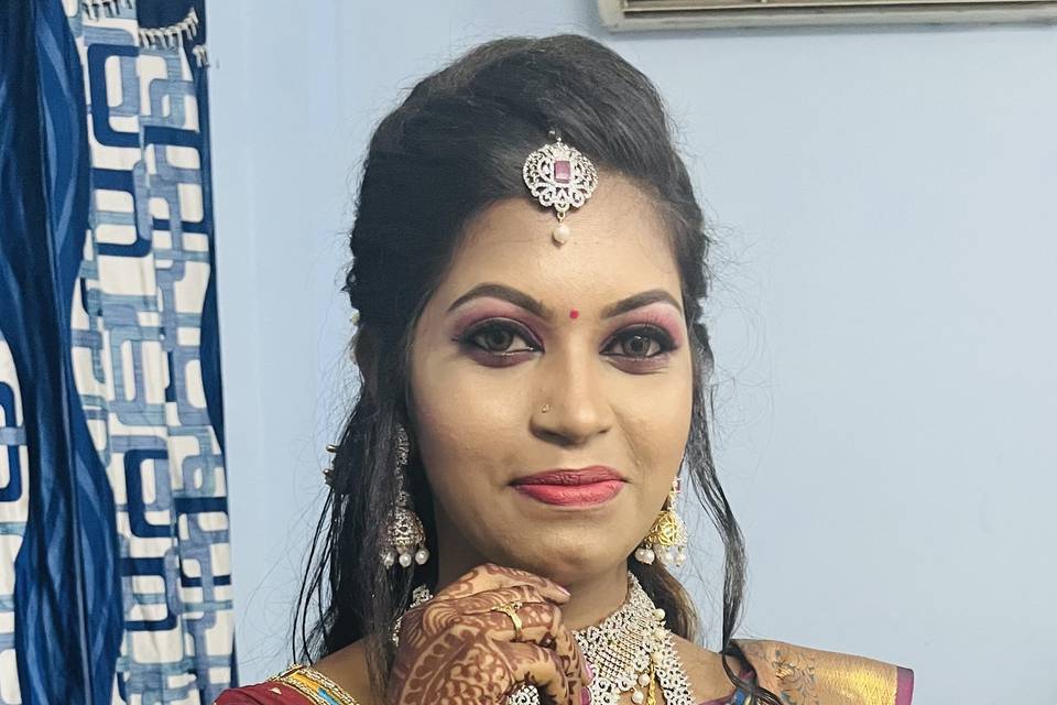 Bridal makeup