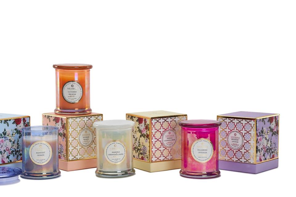 Scented candles - danube glass
