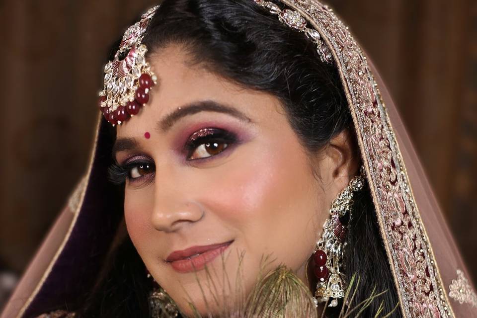 Bridal makeup