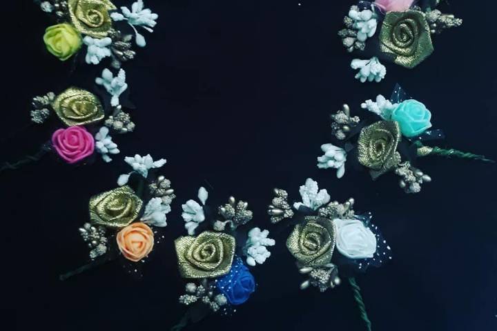 Floral jewellery